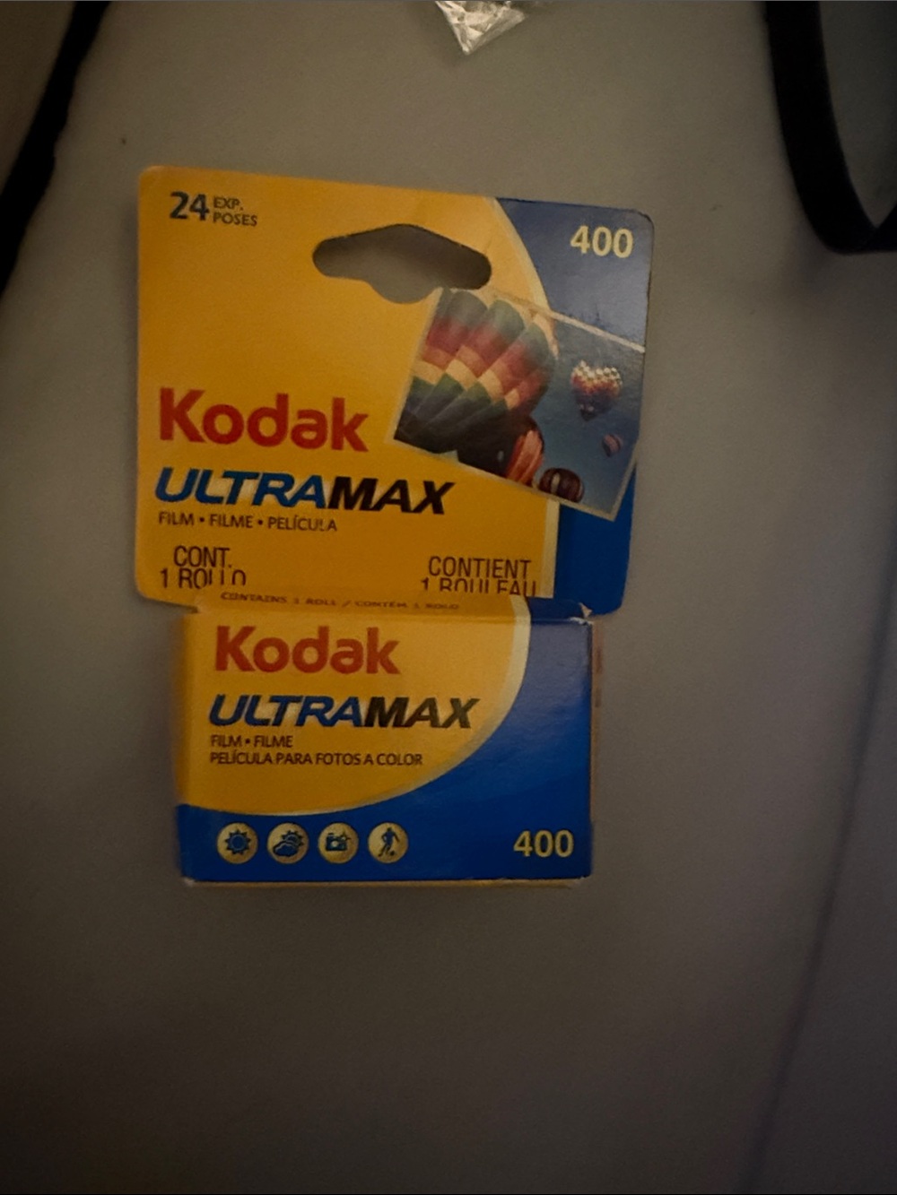 Kodak Ultramax 400 Film Twin Pack — Yellow & Blue Boxes